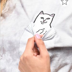 Ripndip cropped shirt 🐱